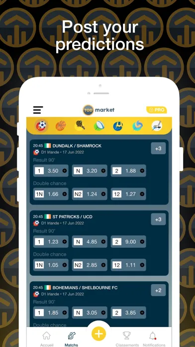 Todmarket - Pronostics Ekran Görüntüleri