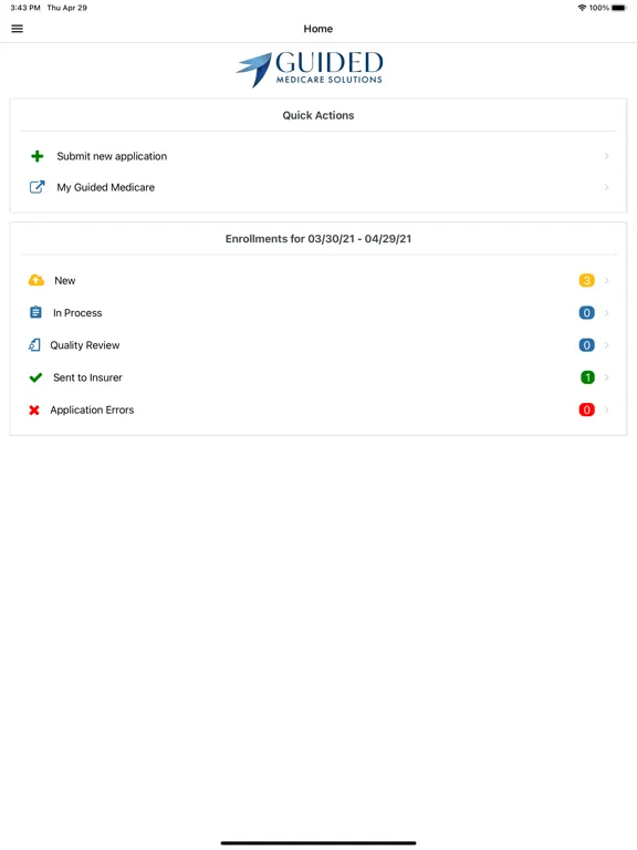 Guided Hub iPad  Ekran Görüntüleri