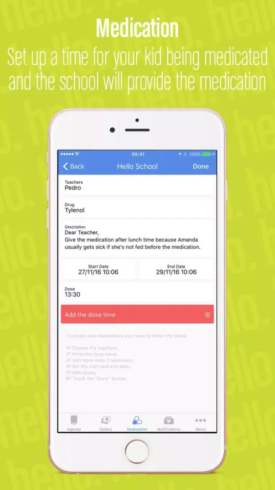 Hello Agenda Screenshots