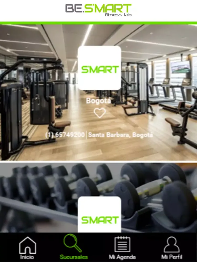 Capturas de tela do BE SMART iPad 