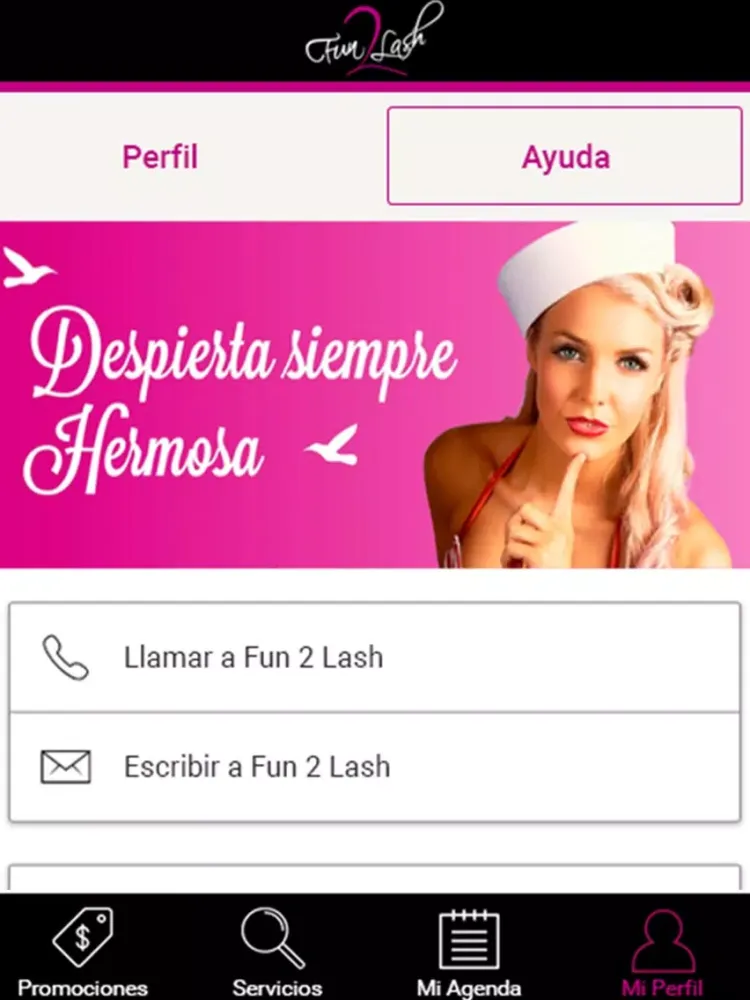 FUN2LASH COLOMBIA iPad  Screenshots