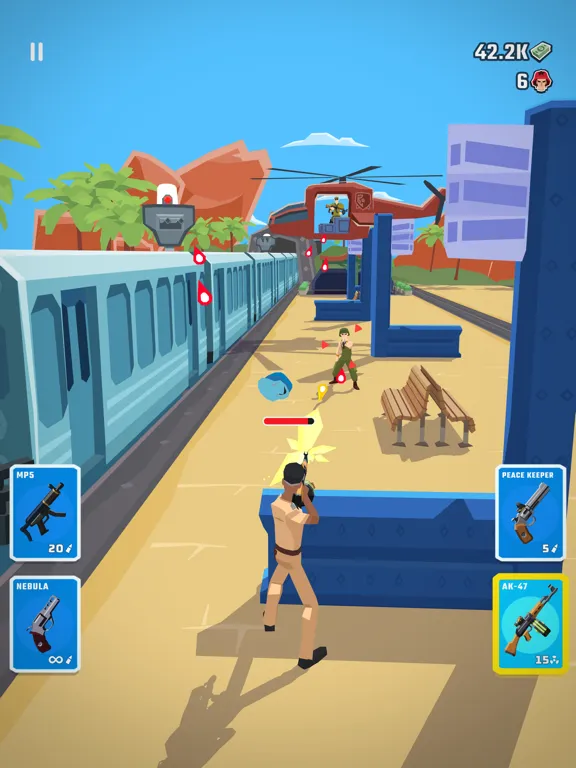 Agent Action - Spy Shooter iPad 應用截圖
