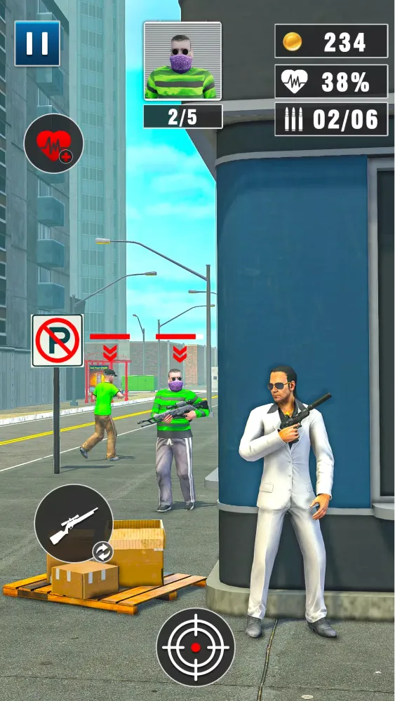 Agent Hunt Shooting Games 3D سکرین شاٹس