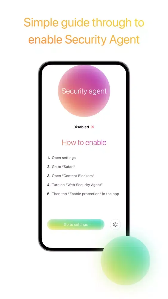 Web Security Agent应用截图