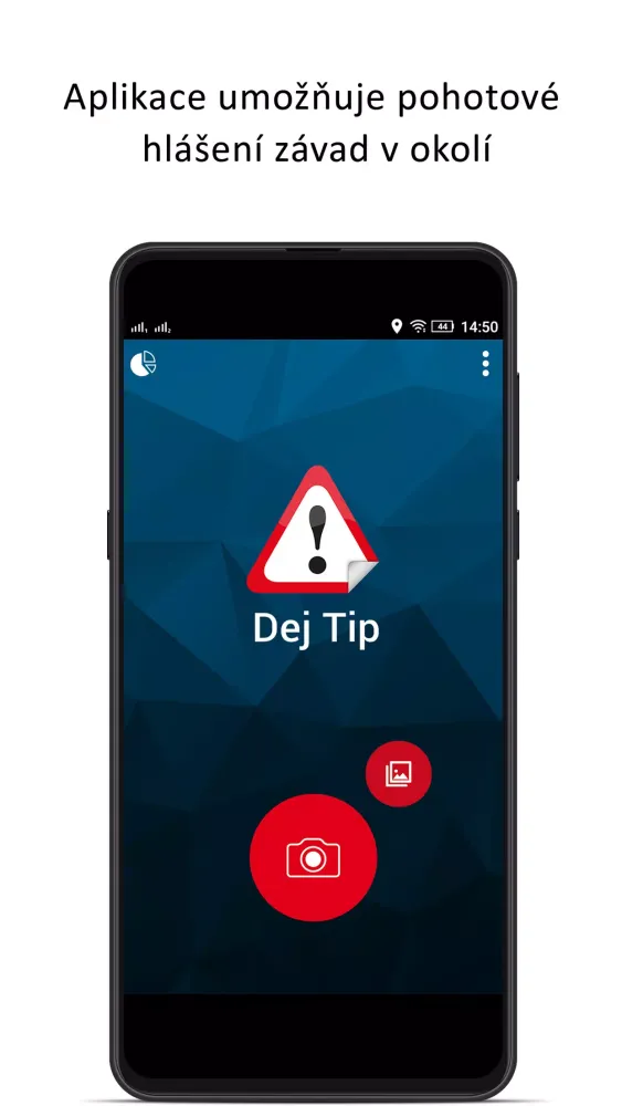 Hlášení závad – Dej Tip Screenshots