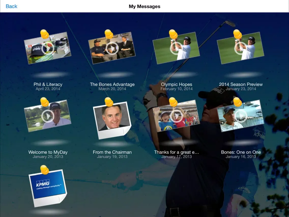 My Day With Phil iPad  سکرین شاٹس