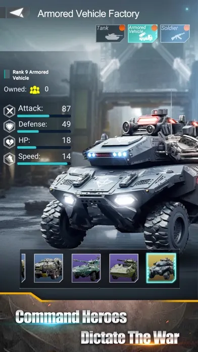 ภาพหน้าจอของ Age of Warpath: Global Warzone