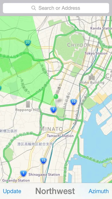 Azimuth Maps应用截图