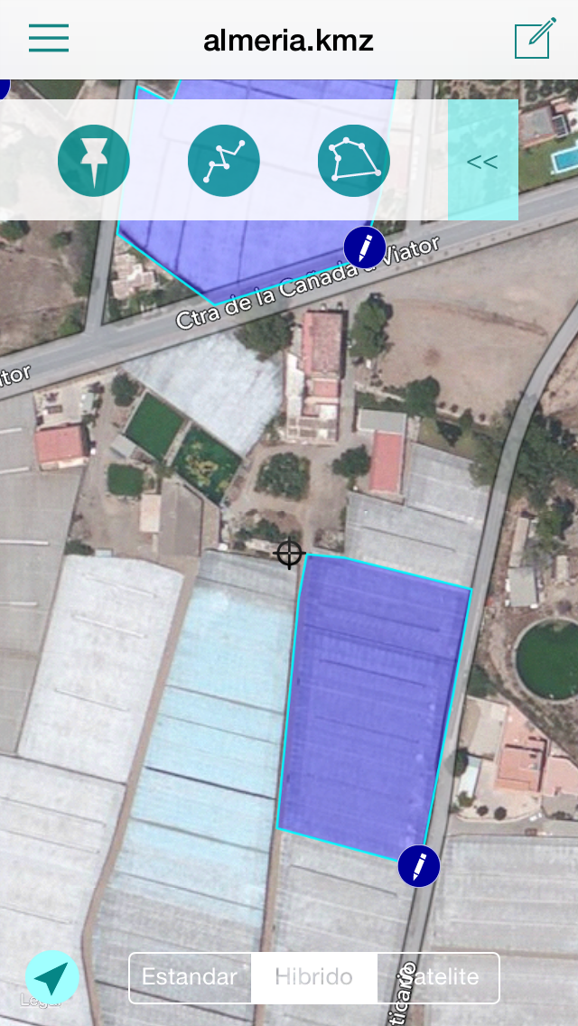 Tangkapan skrin Ager Maps