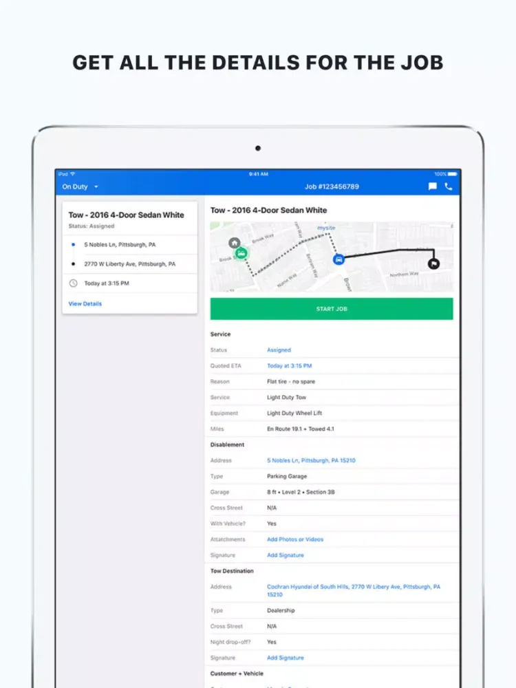 Agero Spark iPad  Screenshots