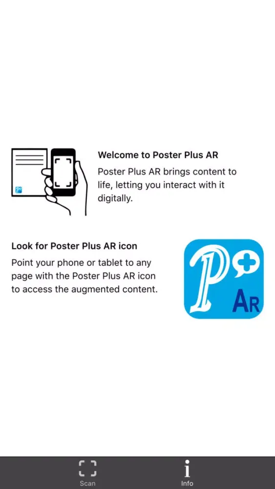 Tangkapan layar Poster Plus AR