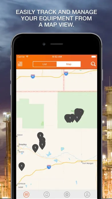 Zrzuty ekranu Aggreko Remote Monitoring 2.0