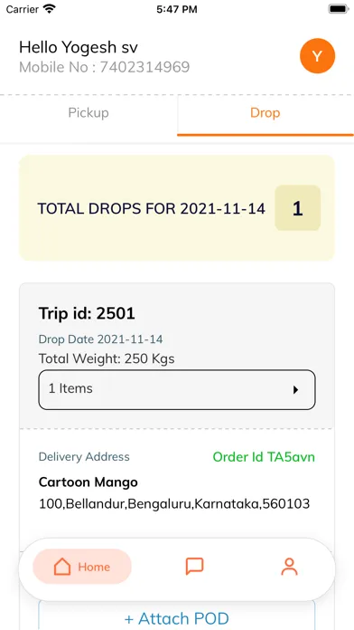 Aggrow Driver應用截圖