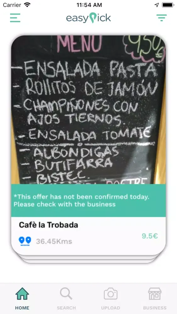 Capturas de pantalla de easyPick - Ofertas del día