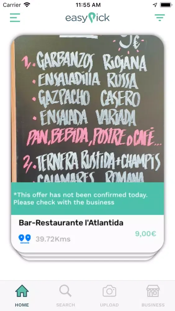 Capturas de pantalla de easyPick - Ofertas del día