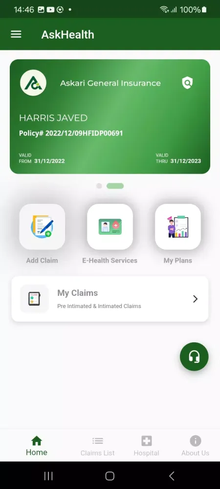 Capturas de pantalla de ASK Health by AGICO