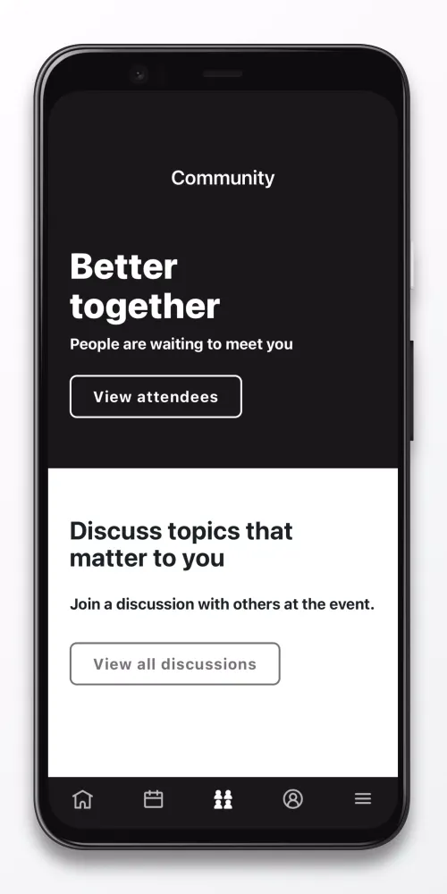 Agiito: Events Screenshots
