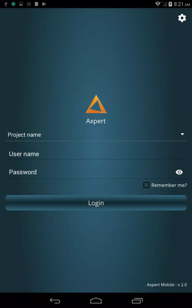 Axpert Field Force Screenshots