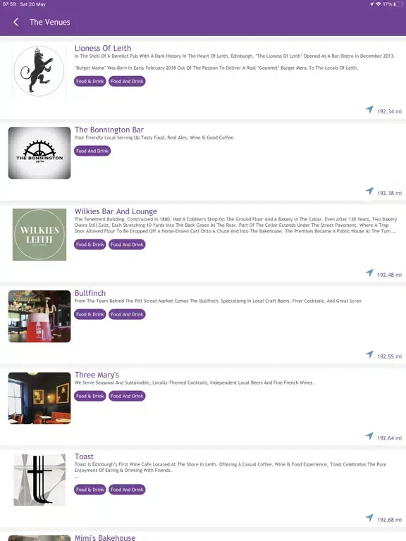 Скриншоты Leith Jazz & Blues Festival iPad 
