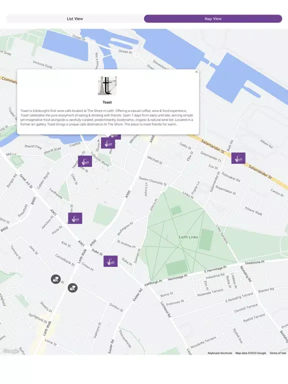 Скриншоты Leith Jazz & Blues Festival iPad 