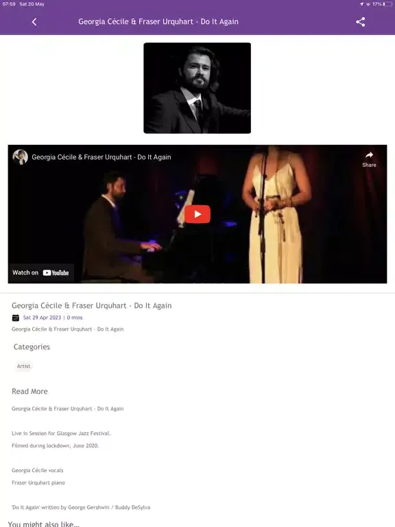 Скриншоты Leith Jazz & Blues Festival iPad 
