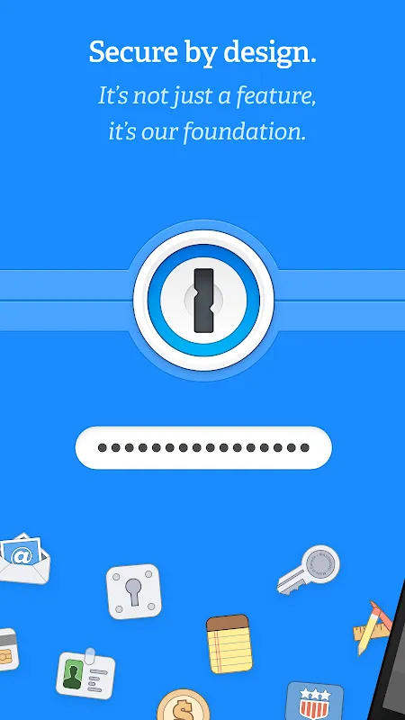 1Password スクリーンショット