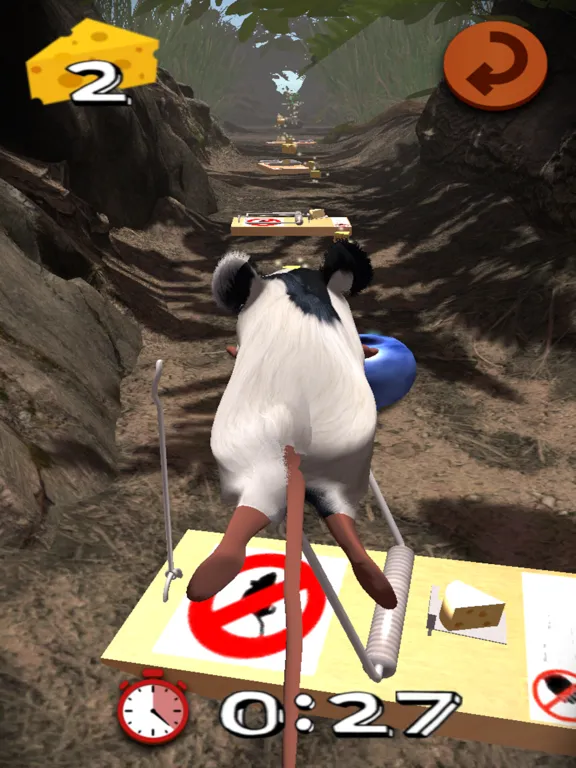 Capturas de tela do Snappy Mouse Run-Dizzy Running iPad 