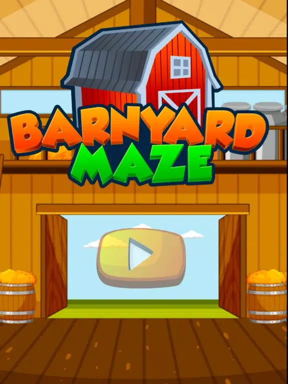 Tangkapan layar Barnyard Maze iPad 