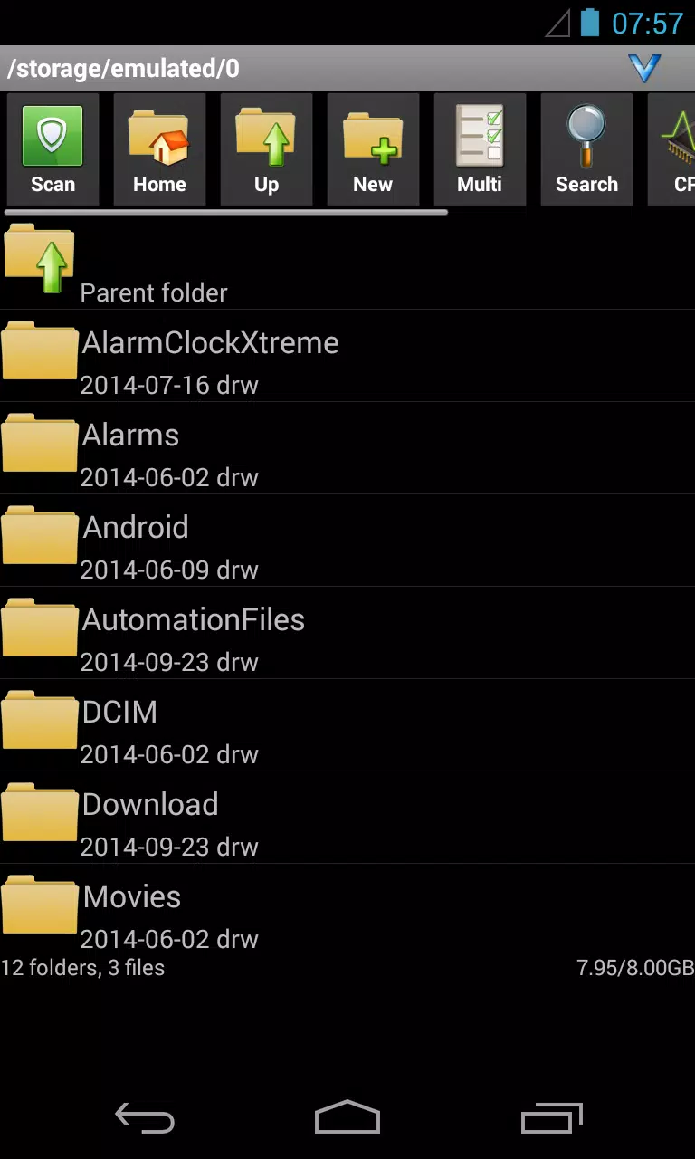 AndroZip File Manager Screenshots
