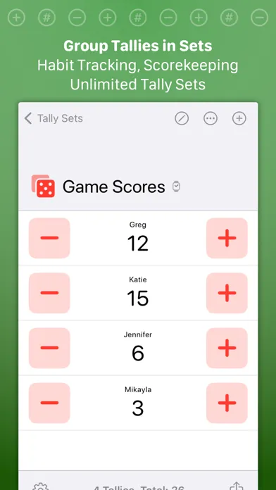 Tally • Quick Counter سکرین شاٹس