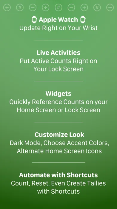Tally • Quick Counter سکرین شاٹس