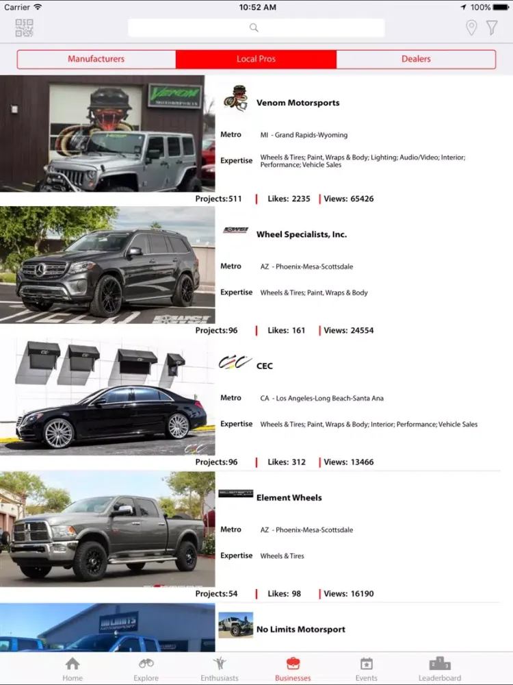 Capturas de tela do CHARIOTZ - Custom & Classic Cars & Trucks iPad 