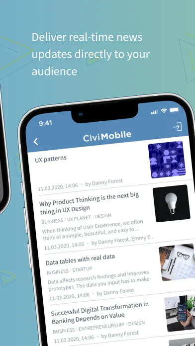CiviMobile Ekran Görüntüleri