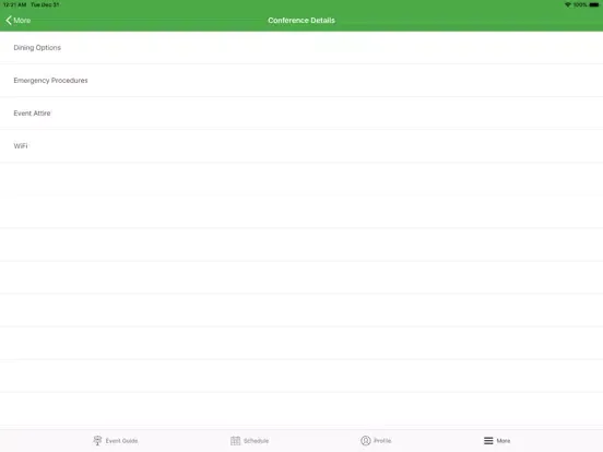 Agilysys Inspire iPad  Screenshots