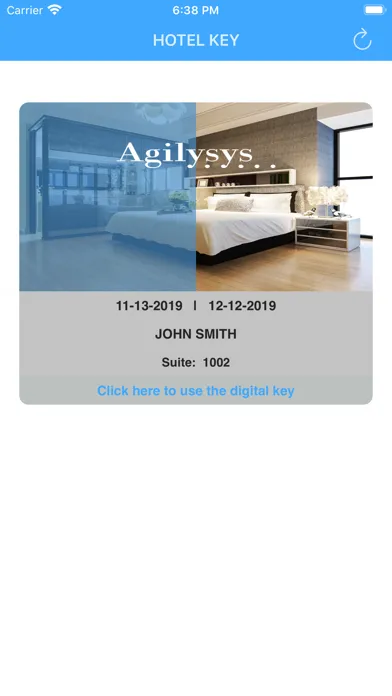 My Hotel Key سکرین شاٹس