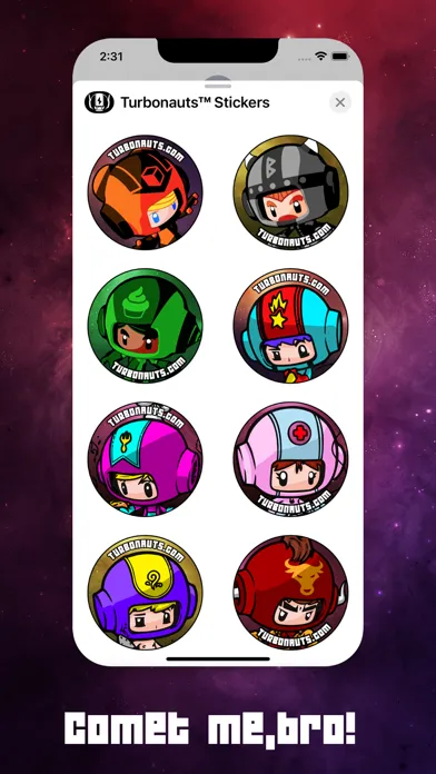Turbonauts™ Stickers Screenshots