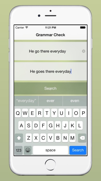 Tangkapan layar Grammar Checker for writing Emails and Texts