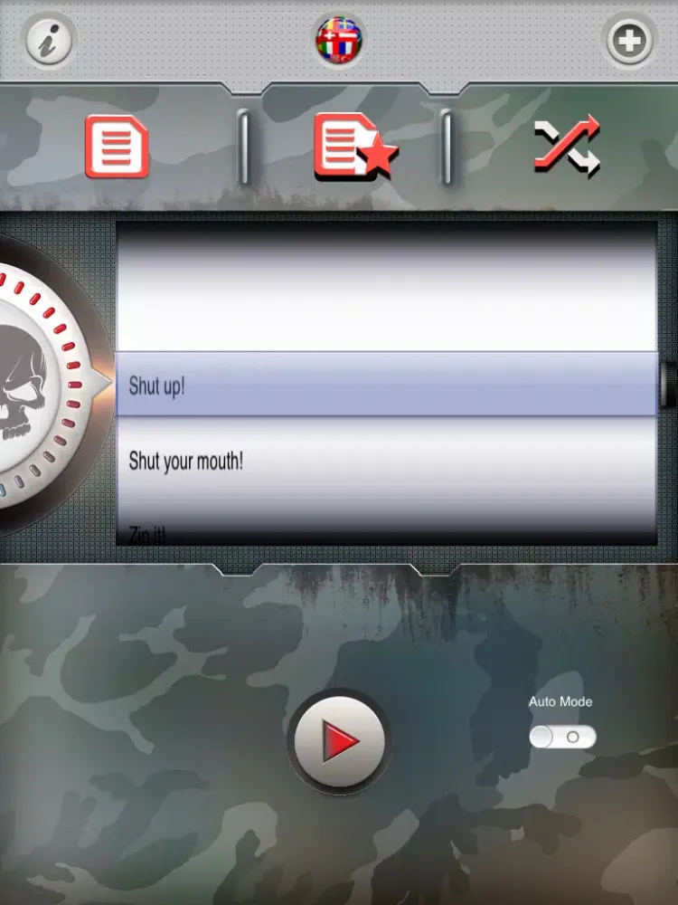 Shut the hell up! iPad  स्क्रीनशॉट