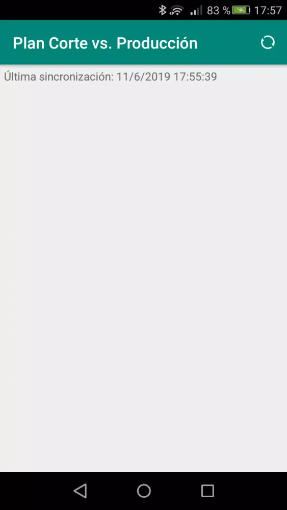 Plan de corte vs. Producción Screenshots