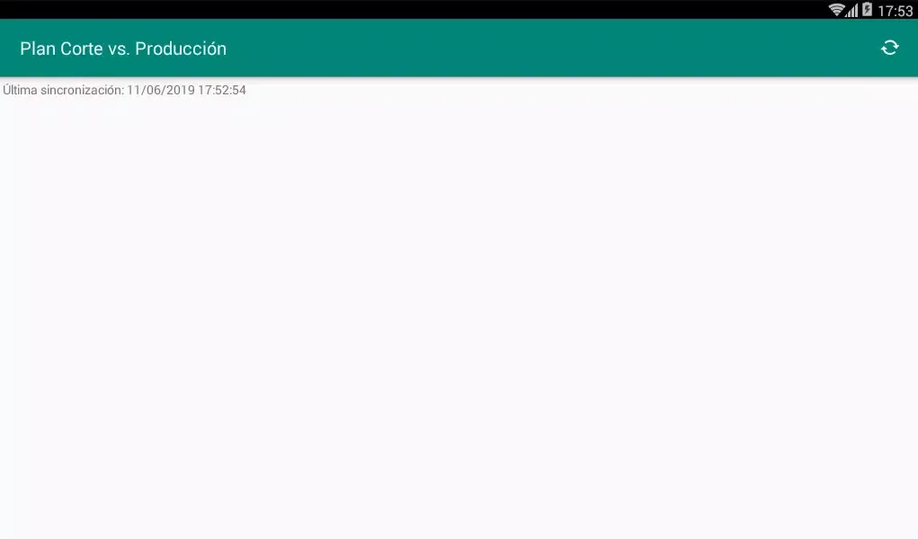 Plan de corte vs. Producción Screenshots