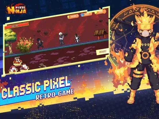 تصاویر Pixel Epic: Ninja Clash iPad 