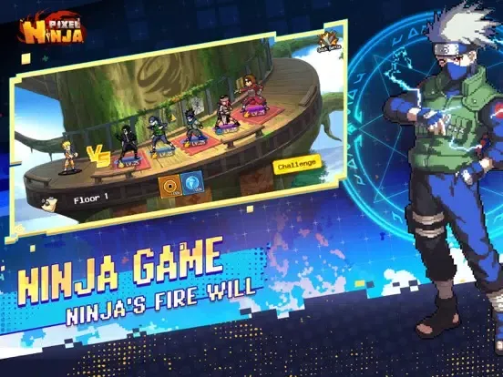 تصاویر Pixel Epic: Ninja Clash iPad 