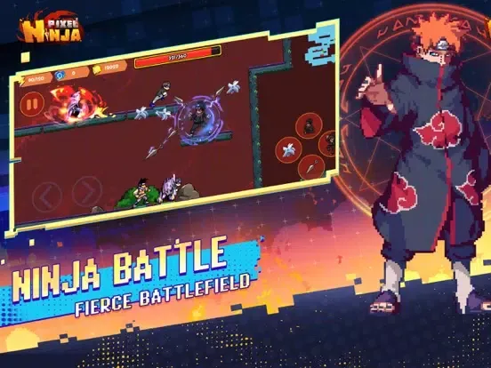 تصاویر Pixel Epic: Ninja Clash iPad 