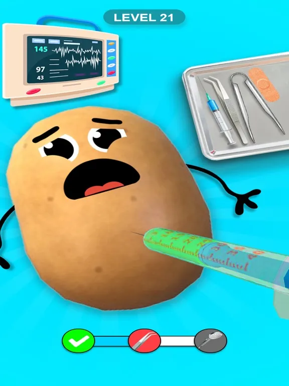 Tangkapan skrin Fruit Surgeon Doctor Hospital iPad 