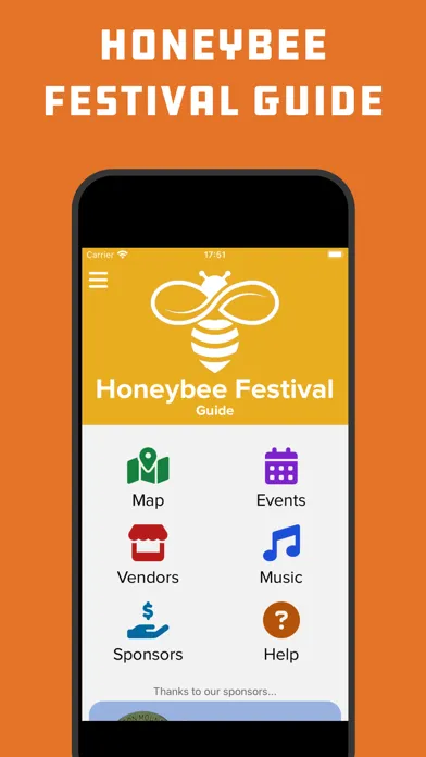 Honeybee Festival Guide سکرین شاٹس