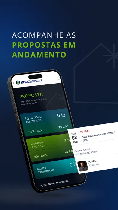 CRM Brasil Brokers स्क्रीनशॉट