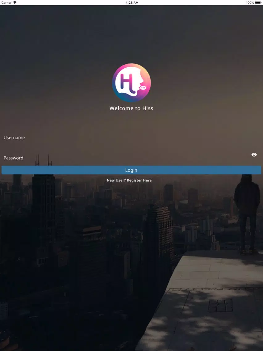 تصاویر Hiss social network iPad 