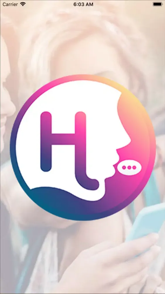 Ảnh chụp màn hình của Hiss social network