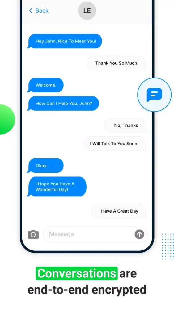 Capturas de tela do Messages: SMS Texting App