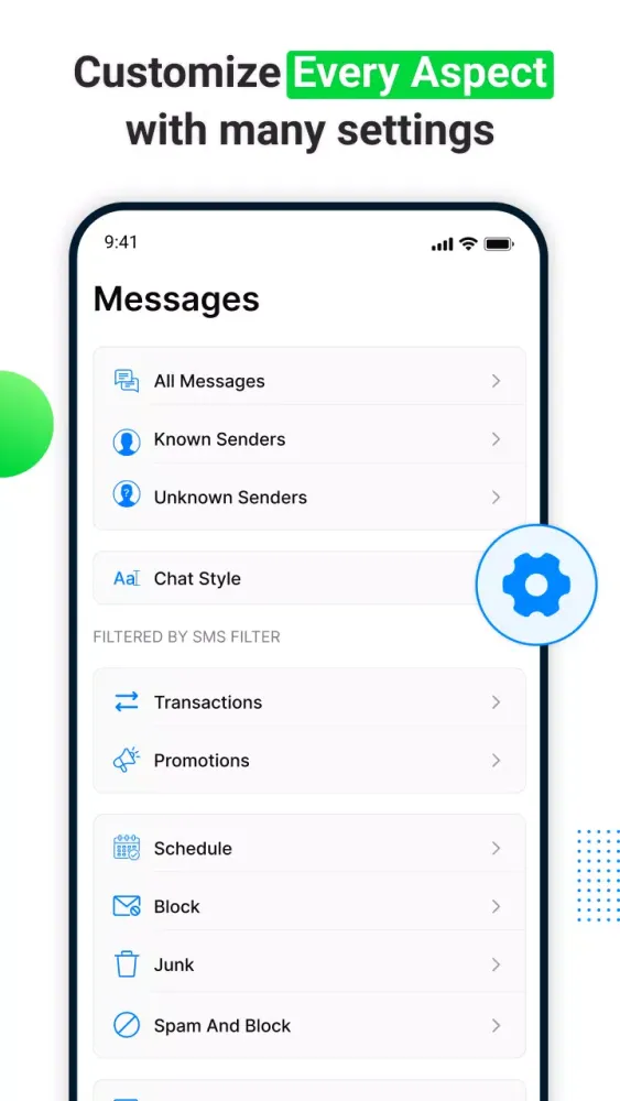 Capturas de tela do Messages: SMS Texting App